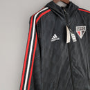 CORTA VENTO - SÃO PAULO - CINZA, VERMELHO E BRANCO - 2022