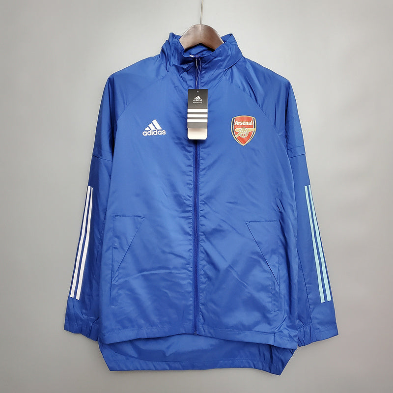 CORTA VENTO - ARSENAL - AZUL E BRANCO
