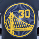CAMISA GOLDEN STATE WARRIORS - QUBRA DE RECORDE STEPHEN CURRY 2974 VEZES DE 3 - PRETA COM NIKE BRILHANTE - CITY EDITION 75TH ANNIVERSARY - 2021/ 2022