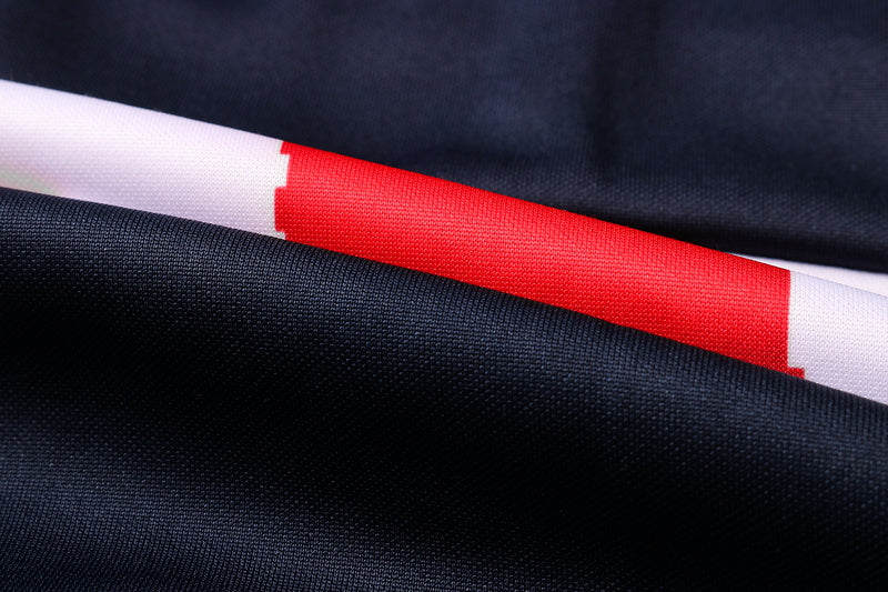 KIT PASSEIO - ATLÉTICO DE MADRID - AZUL, VERMELHO E PRETO