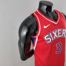 CAMISA PHILADELPHIA 76ERS - VERMELHA - RETRÔ