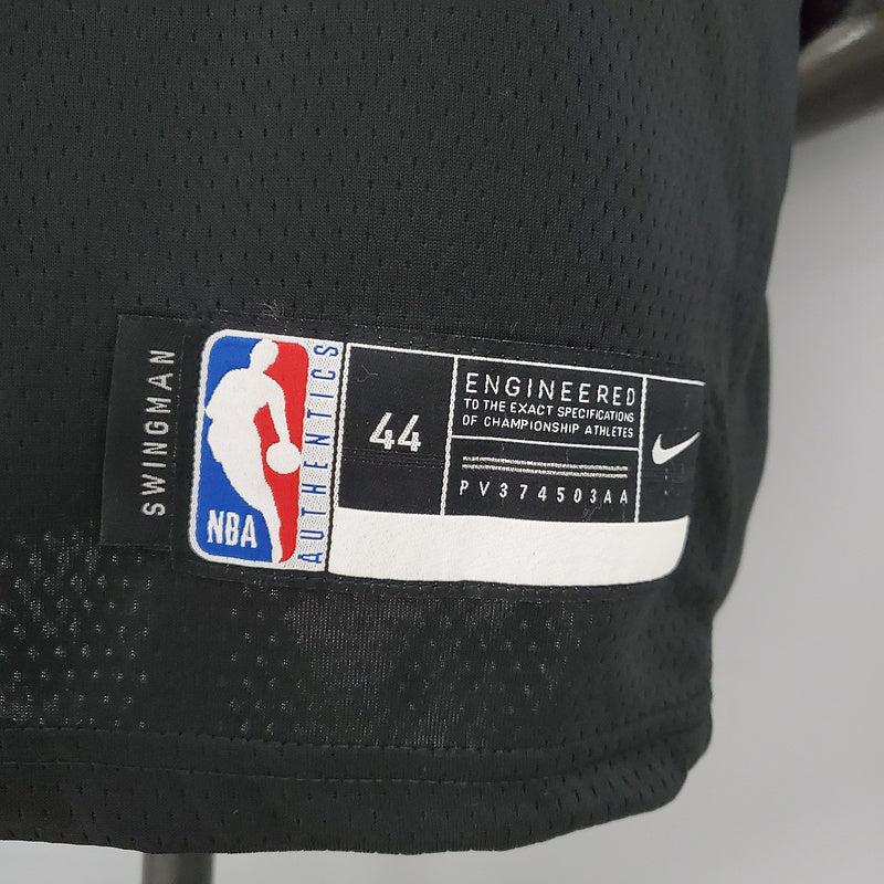 CAMISA UTAH JAZZ - CITY EDITION - PRETA