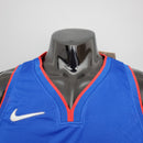 CAMISA DETROIT PISTONS - AZUL COM NIKE BRILHANTE - ICON EDITION 75TH ANNIVERSARY - 2021/ 2022