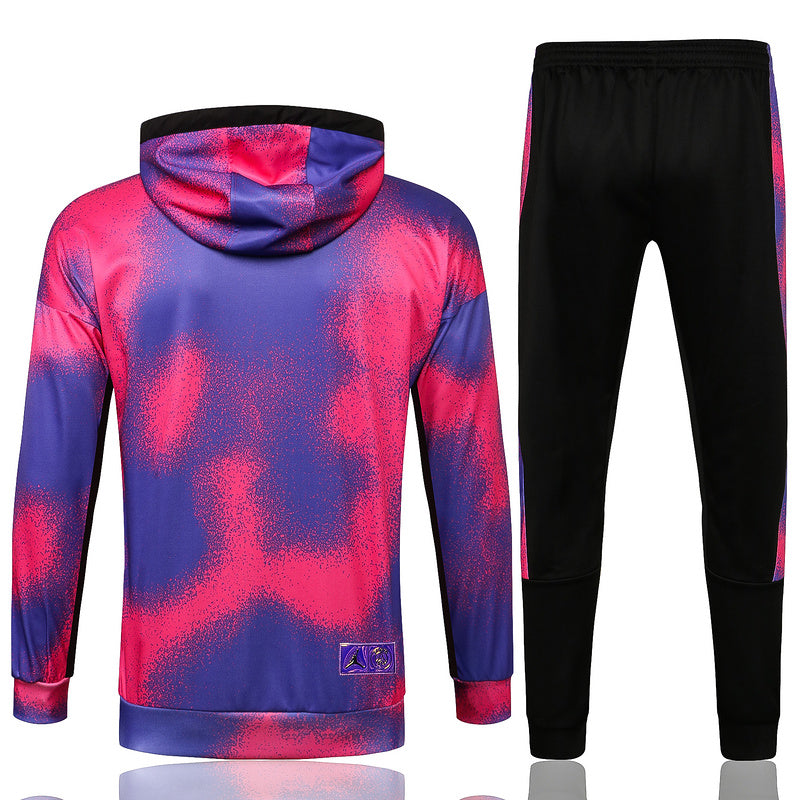 KIT MOLETOM - PARIS SAINT GERMAIN (PSG) - ROSA E ROXO