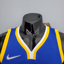 Carregar imagem no visualizador da galeria, CAMISA GOLDEN STATE WARRIORS - AZUL COM NIKE BRILHANTE - ICON EDITION 75TH ANNIVERSARY - 2021/ 2022
