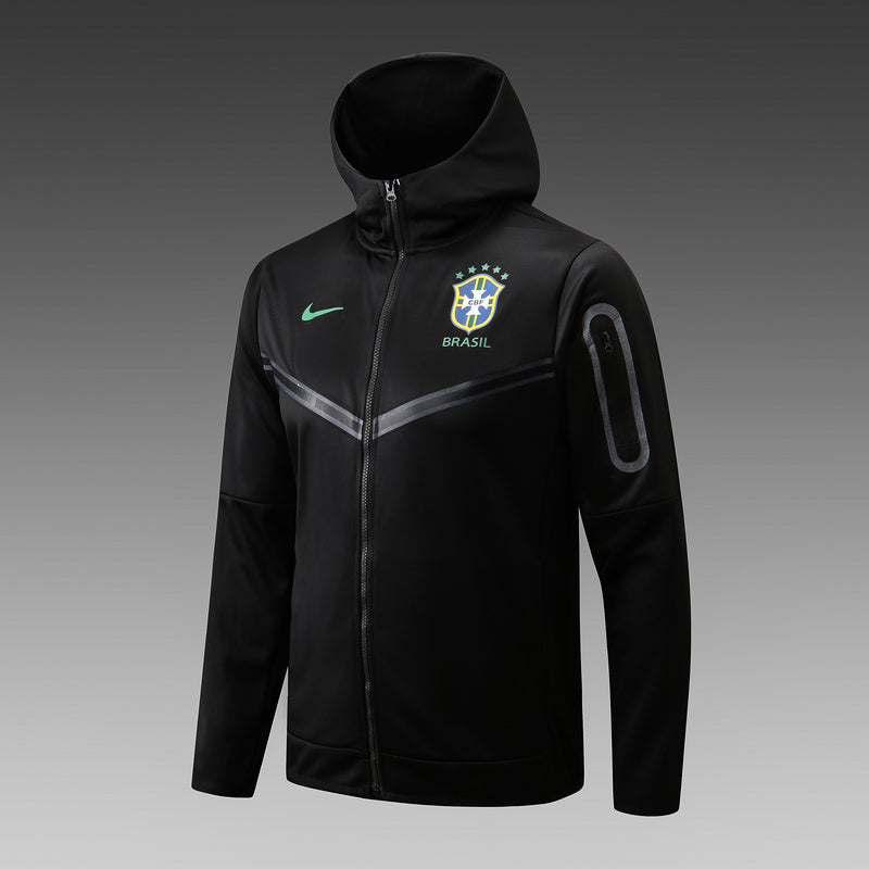 KIT PASSEIO COM CAPUZ - BRASIL - PRETO