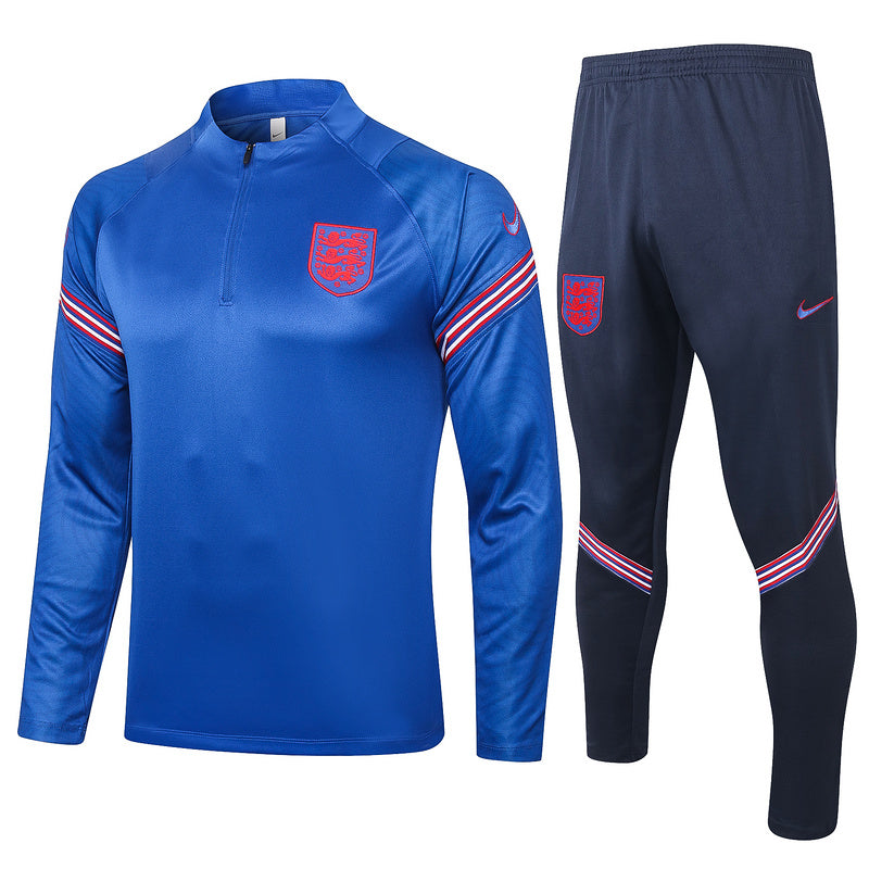 KIT PRÉ JOGO - INGLATERRA -  AZUL CLARO, VERMELHO E AZUL ESCURO