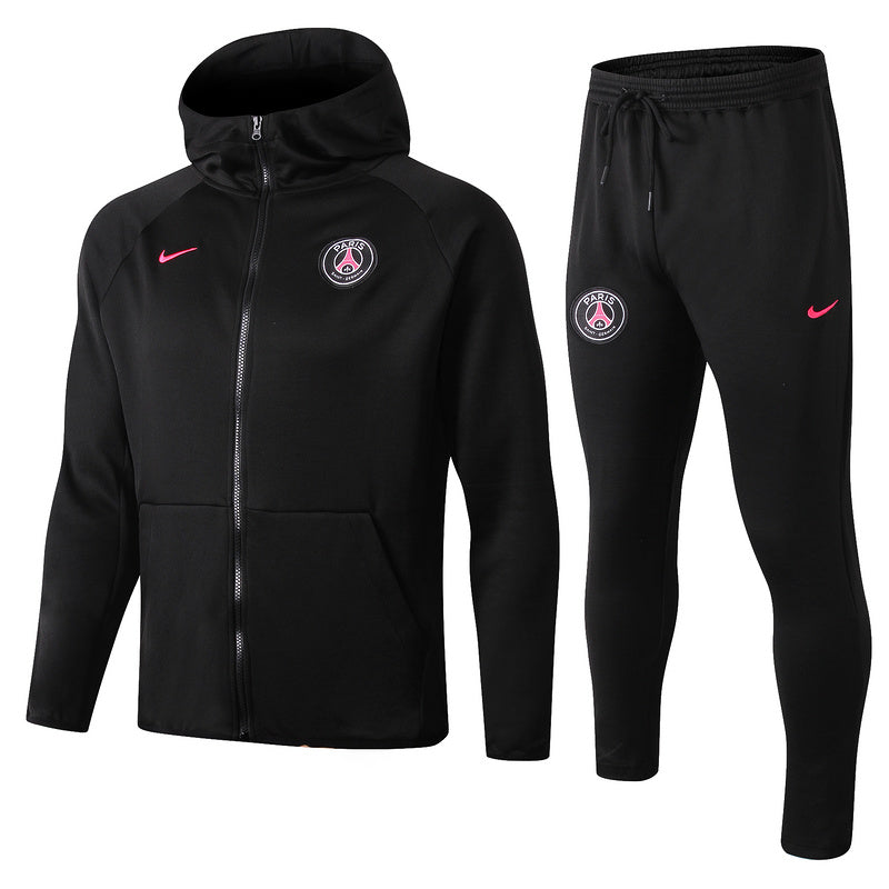 KIT PASSEIO COM CAPUZ - PARIS SAINT GERMAIN (PSG) - PRETO