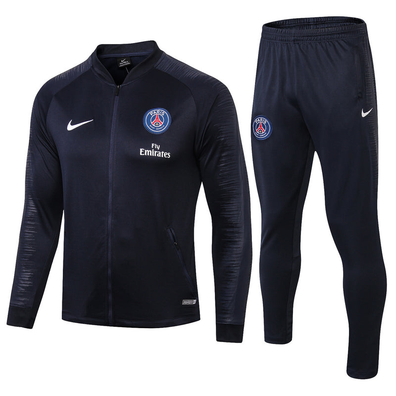 KIT PASSEIO PARIS SAINT GERMAIN PSG AZUL FLY EMIRATES Donos da Bola Imports Club