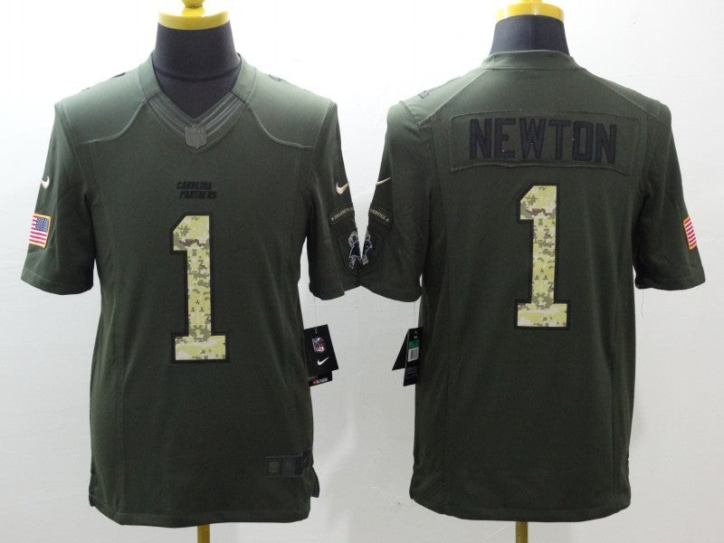 CAMISA CAROLINA PANTHERS - NFL -  VERDE E CAMUFLADO