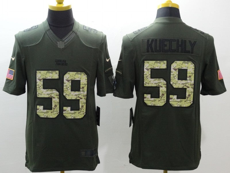 CAMISA CAROLINA PANTHERS - NFL -  VERDE E CAMUFLADO