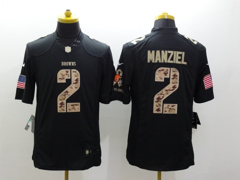 CAMISA CLEVELAND BROWNS - NFL - PRETO E CAMUFLADO