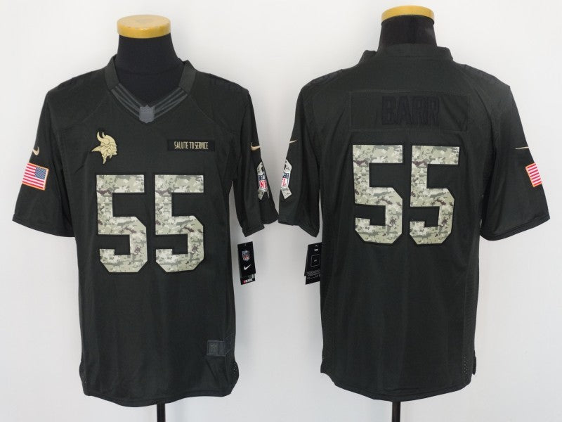 CAMISA MINNESOTA VIKINGS  - NFL - PRETO E BRANCO CAMUFLADO