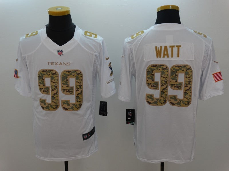 CAMISA HOUSTON TEXANS - NFL - BRANCO E CAMUFLADO