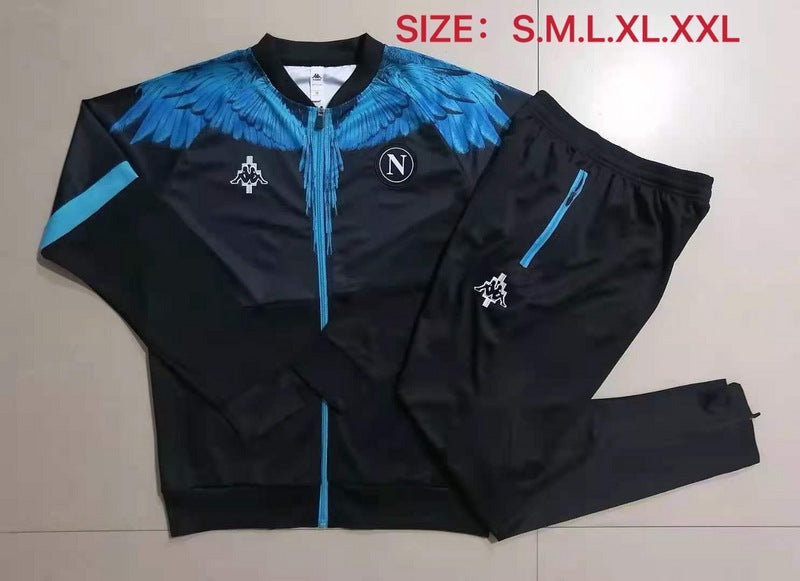 KIT PASSEIO - CALCIO NAPOLI -  PRETO E AZUL