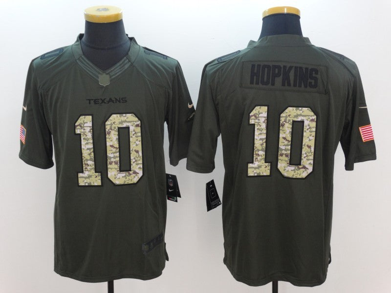 CAMISA HOUSTON TEXANS - NFL - VERDE E CAMUFLADO