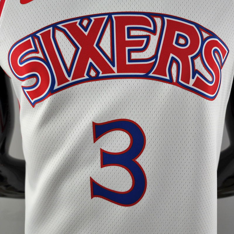 CAMISA PHILADELPHIA 76ERS - BRANCA - RETRÔ