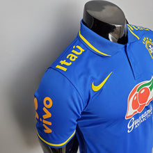 Carregar imagem no visualizador da galeria, CAMISA BRASIL - AZUL - PÓLO - TORCEDOR - 21/22
