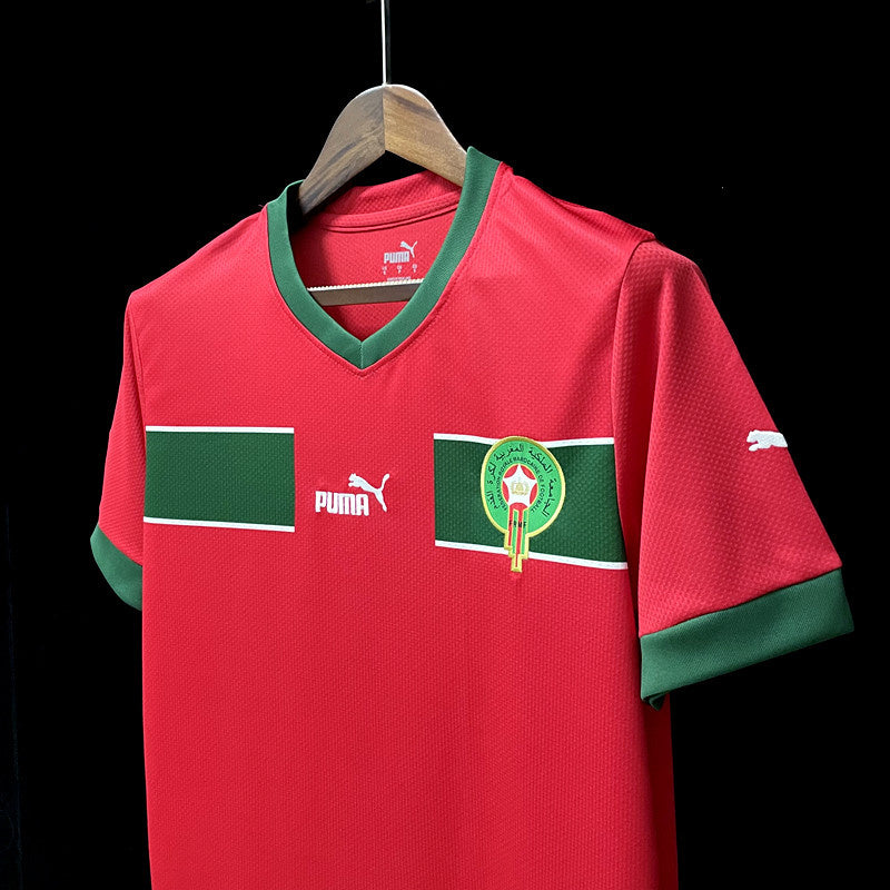 CAMISA MARROCOS - CASA/ HOME - TORCEDOR - 2022