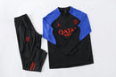 KIT PRÉ JOGO - PARIS SAINT GERMAIN (PSG) - PRETO E AZUL ESCURO