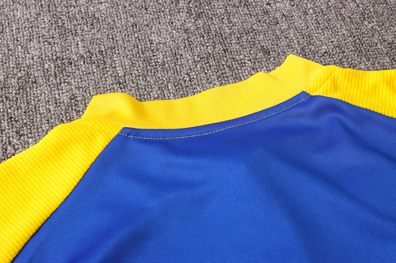KIT PRÉ JOGO - BOCA JUNIORS - AMARELO E AZUL