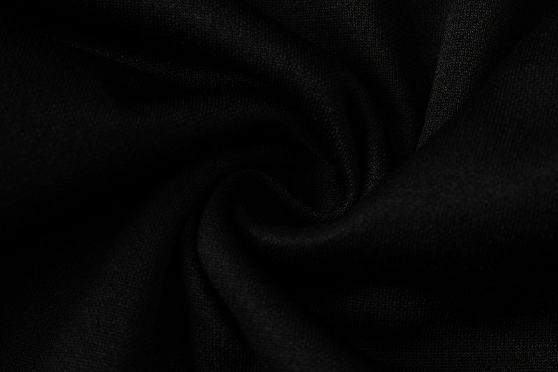 KIT PASSEIO COM CAPUZ - REAL MADRID - BRANCO, PRETO E DOURADO
