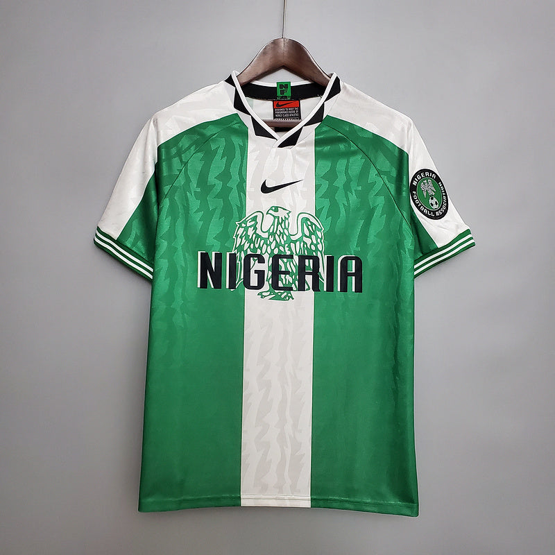 CAMISA NIGÉRIA - RETRÔ - TORCEDOR - 1996