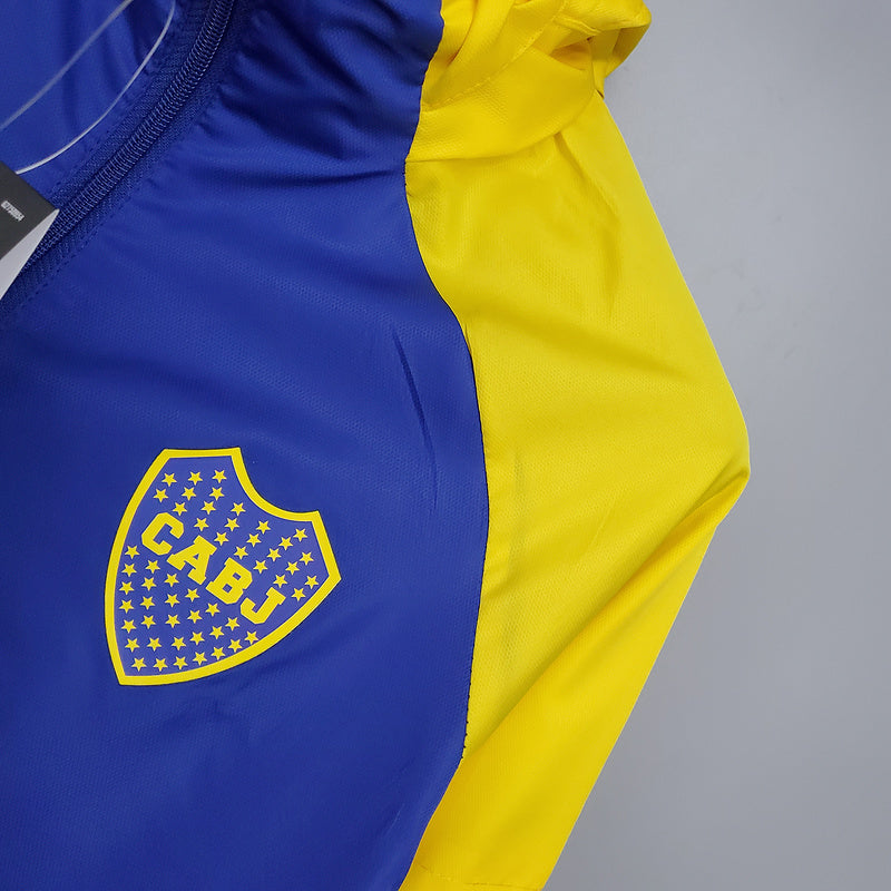 CORTA VENTO - BOCA JUNIORS - AMARELO E AZUL