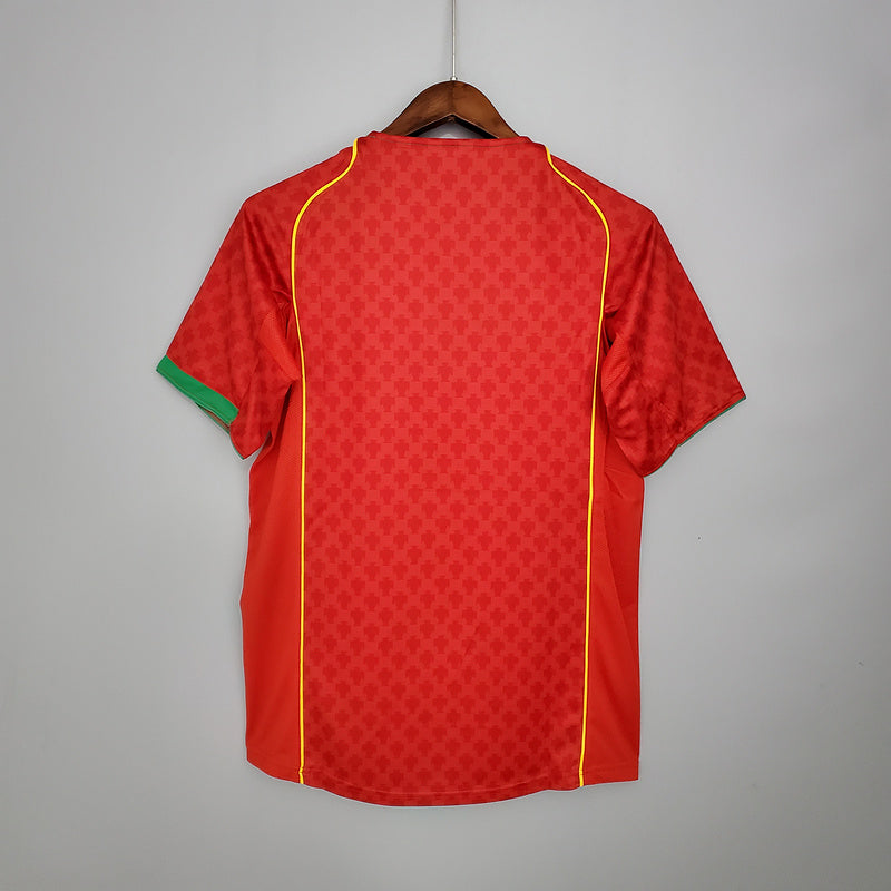 CAMISA PORTUGAL - RETRÔ - TORCEDOR - 2004