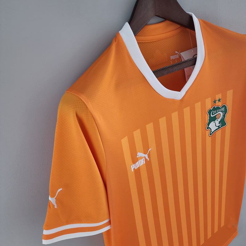 CAMISA COSTA DO MARFIM - CASA/ HOME - TORCEDOR - 2022