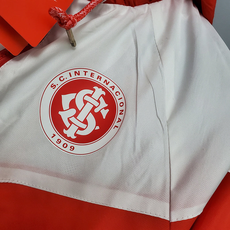 CORTA VENTO - INTERNACIONAL - VERMELHO E BRANCO