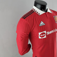 Carregar imagem no visualizador da galeria, CAMISA MANCHESTER UNITED - MANGA LONGA -  CASA/ HOME - JOGADOR 22/23
