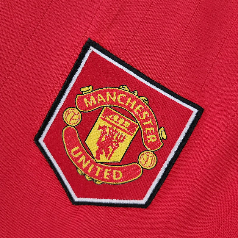 CAMISA MANCHESTER UNITED - CASA/ HOME - FEMININO - 22/ 23