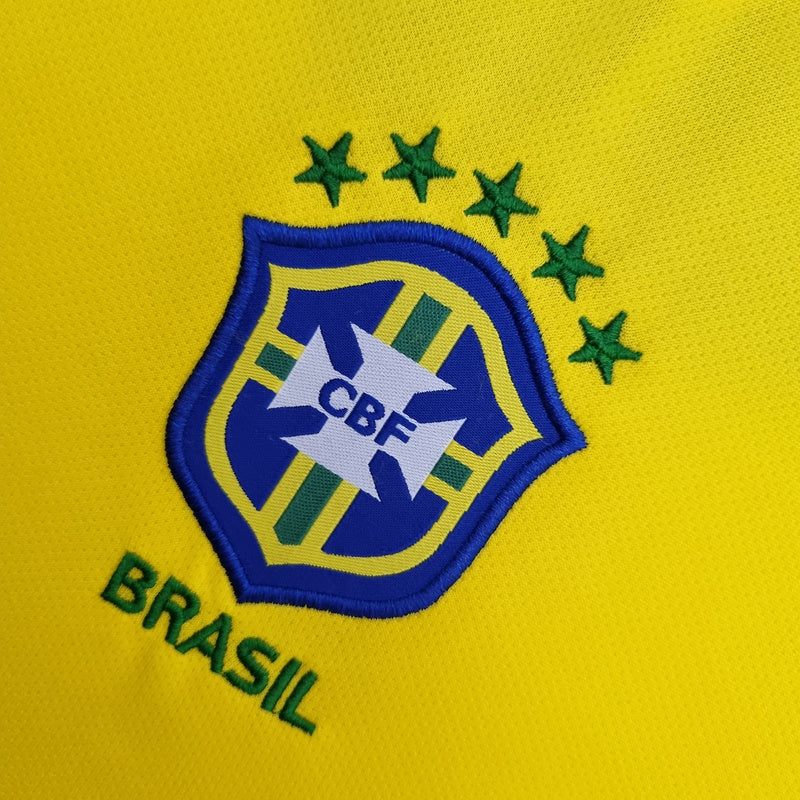 CAMISA BRASIL - RETRÔ - CASA/ HOME - TORCEDOR - 2004/ 2005