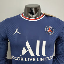 Carregar imagem no visualizador da galeria, CAMISA PARIS SAINT GERMAIN (PSG) - MANGA LONGA -  CASA/ HOME - JOGADOR 21/22
