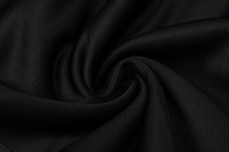 KIT PASSEIO COM CAPUZ - PARIS SAINT GERMAIN (PSG) - PRETO, VERMELHO E AZUL