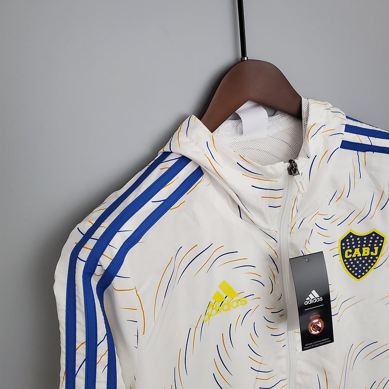 CORTA VENTO - BOCA JUNIORS - BRANCO