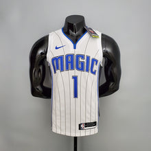 Carregar imagem no visualizador da galeria, CAMISA ORLANDO MAGIC - HOMENAGEM RETRÔ - BRANCA E AZUL
