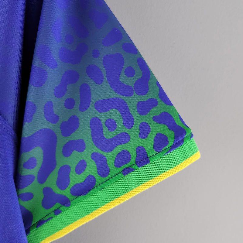 CAMISA BRASIL - AZUL - COPA DO MUNDO - FEMININO - 22/23