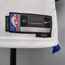 CAMISA DETROIT PISTONS - BRANCA COM NIKE BRILHANTE - ICON EDITION 75TH ANNIVERSARY - 2021/ 2022