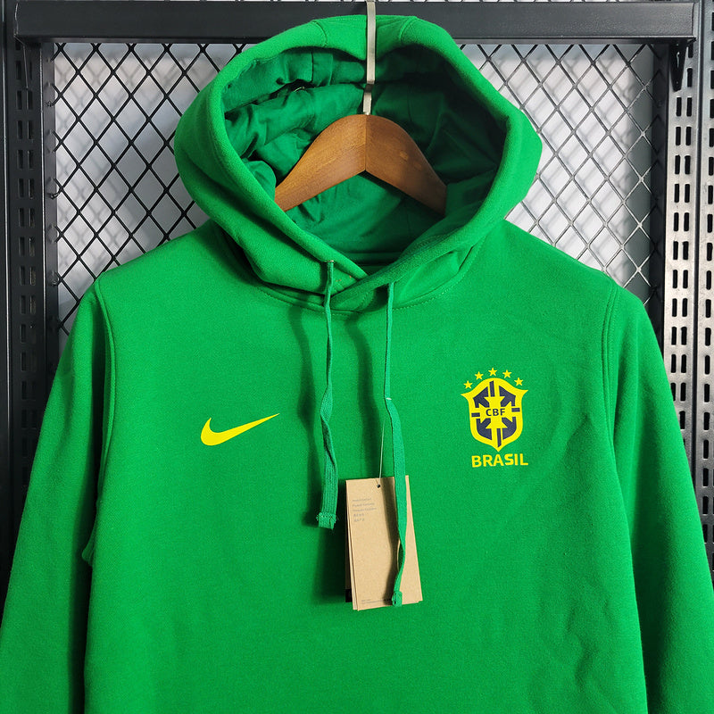 MOLETOM - BRASIL - VERDE COM AMARELO - 2022