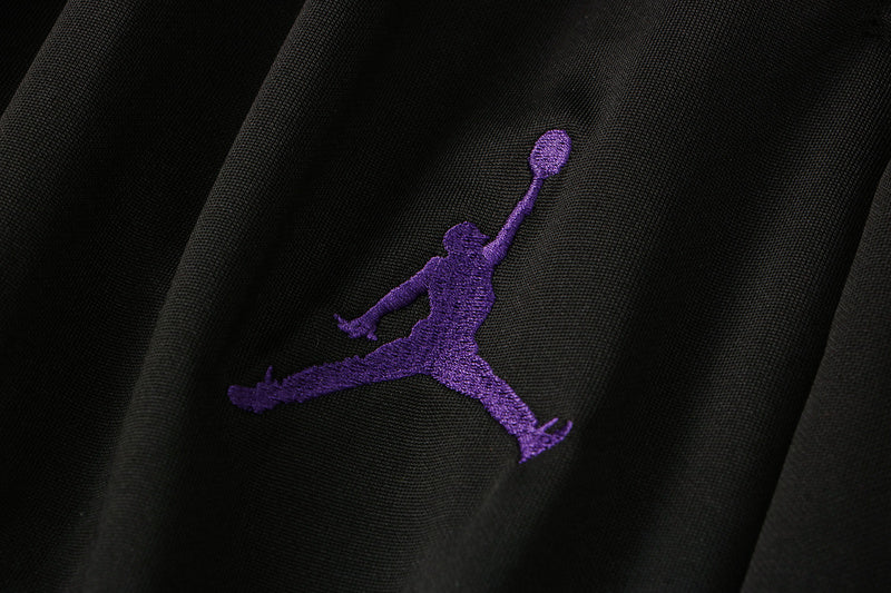 KIT PASSEIO - PARIS SAINT GERMAIN (PSG) - PRETO E ROXO JORDAN