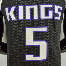 Carregar imagem no visualizador da galeria, CAMISA SACRAMENTO KINGS - PRETA COM JORDAN BRILHANTE - 75TH ANNIVERSARY - 2021/ 2022
