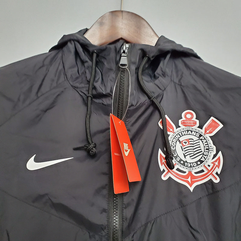 CORTA VENTO - CORINTHIANS - PRETO