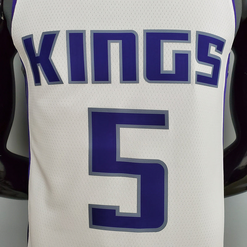 CAMISA SACRAMENTO KINGS - BRANCA COM NIKE BRILHANTE - 75TH ANNIVERSARY - 2021/ 2022