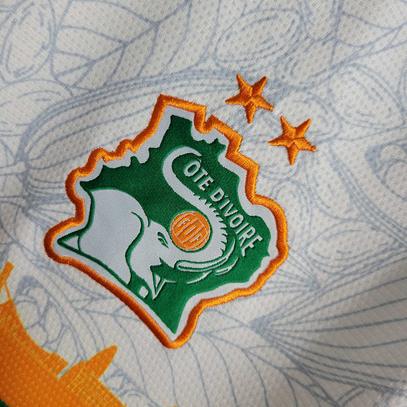CAMISA COSTA DO MARFIM - FORA/ AWAY - TORCEDOR - 2022
