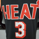 CAMISA MIAMI HEAT - PRETO E VERMELHO - EDIÇÃO 2021