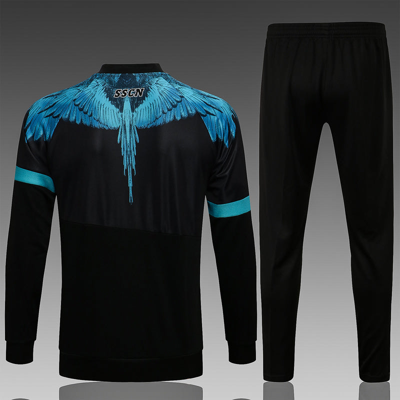 KIT PASSEIO - CALCIO NAPOLI -  PRETO E AZUL