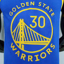 Carregar imagem no visualizador da galeria, CAMISA GOLDEN STATE WARRIORS - AZUL COM NIKE BRILHANTE - ICON EDITION 75TH ANNIVERSARY - 2021/ 2022
