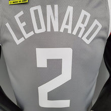 Carregar imagem no visualizador da galeria, CAMISA LOS ANGELES CLIPPERS - CINZA 2021 - #2 LEONARD
